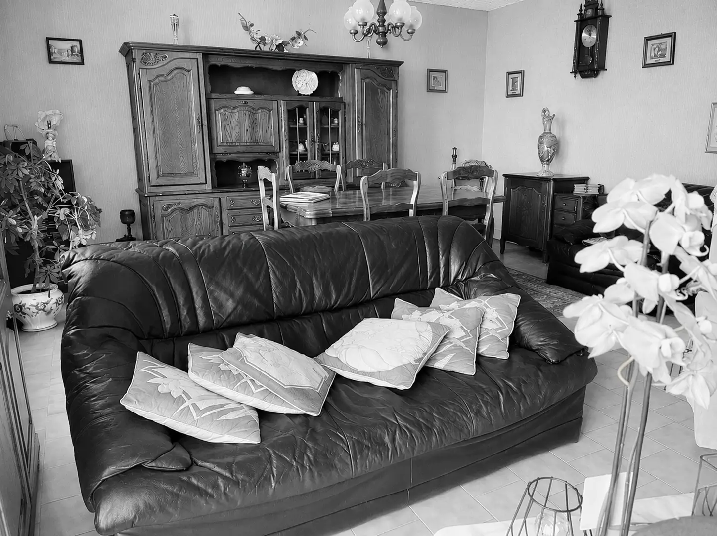 Castaing 36 avant travaux : le salon