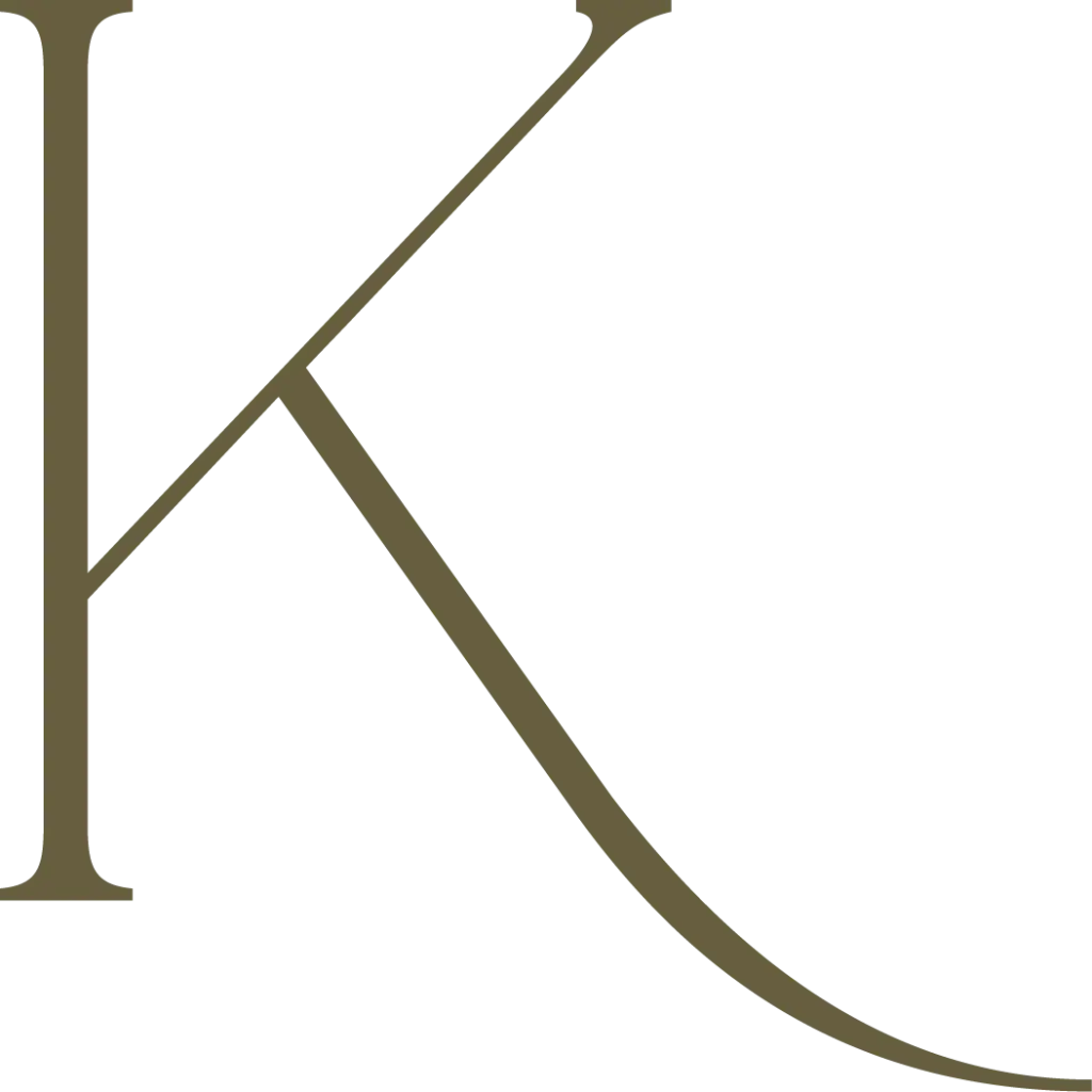 Monogramme K de Kardium Studio
